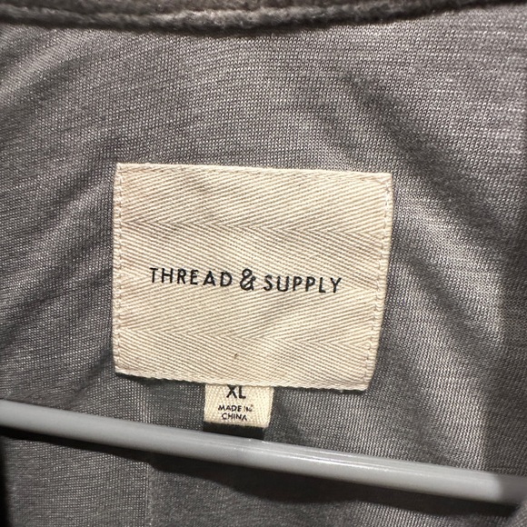 Thread and Supply Traverse City Jacket in grey. Size XL. - Picture 2 of 3
